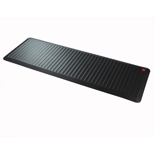 Floortex Antifatigue Mat, 23 in L x 67 in W, .90 in Thickness, Black FLRFCA2471XVBK - main